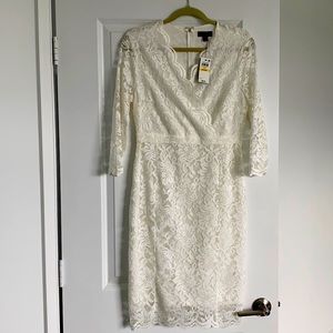 White Lace Dress!!